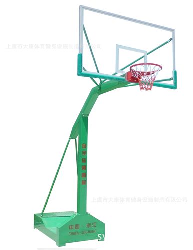 移动箱体钢化玻璃篮球架,体育器材,篮球场 体育设施健身器材